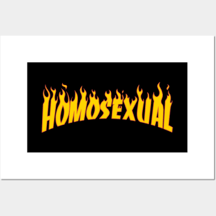 Homosexual Thrasher style Shirts Posters and Art